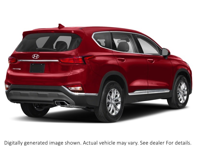 2019 Hyundai Santa Fe 2.4L Essential AWD W/Safety Package Scarlet Red  Shot 12