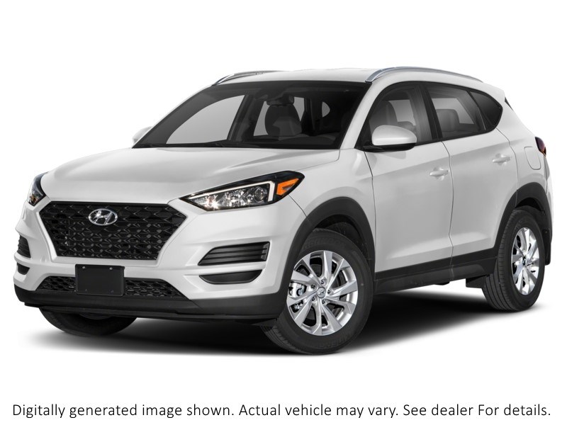 2021 Hyundai Tucson Preferred AWD Crystal White  Shot 7