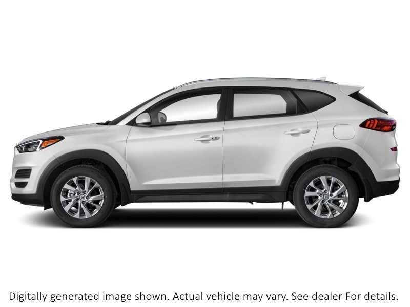 2021 Hyundai Tucson Preferred AWD Crystal White  Shot 9
