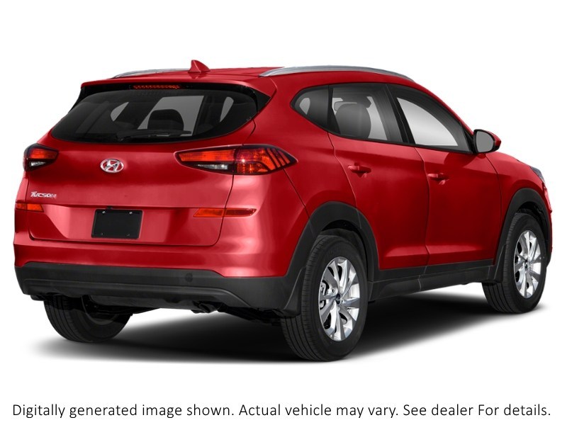 2021 Hyundai Tucson Preferred AWD Crimson Red  Shot 45