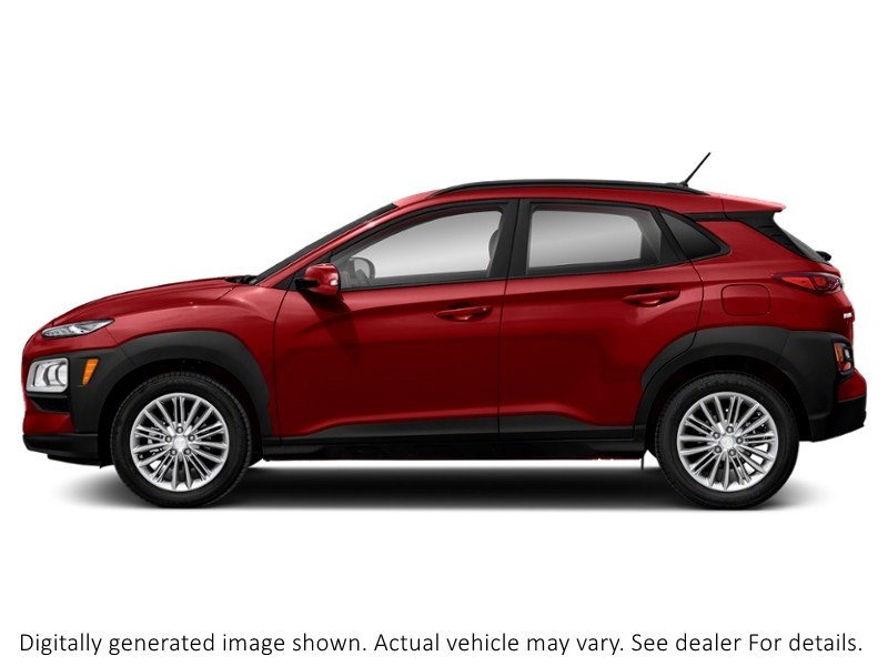 2019 Hyundai Kona 2.0L Luxury AWD Pulse Red Mica  Shot 3