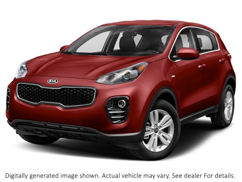 2017 Kia Sportage AWD 4Dr LX Scarlet Red  Shot 4