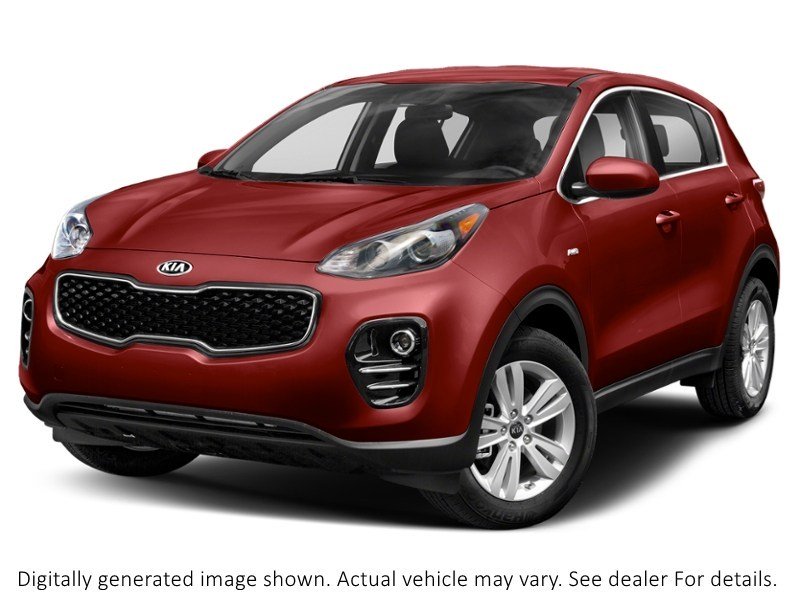 2017 Kia Sportage AWD 4Dr LX Scarlet Red  Shot 4