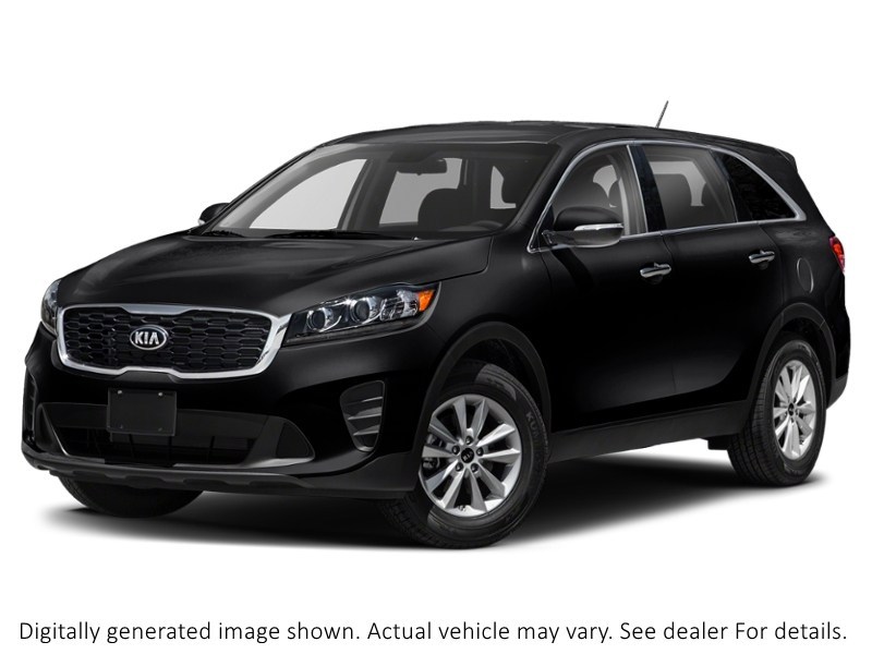 2019 Kia Sorento LX AWD Ebony Black  Shot 4