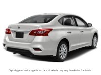 2019 Nissan Sentra SV CVT Aspen White Pearl  Shot 6