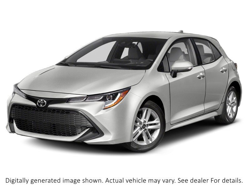2019 Toyota Corolla Hatchback CVT Classic Silver Metallic  Shot 4