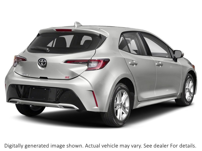 2019 Toyota Corolla Hatchback CVT Classic Silver Metallic  Shot 2