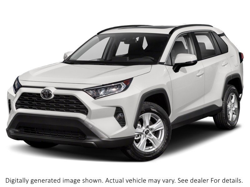 2020 Toyota Rav4 XLE AWD Super White  Shot 1