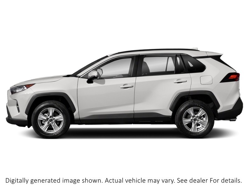 2020 Toyota Rav4 XLE AWD Super White  Shot 3