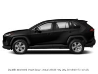 2019 Toyota Rav4 AWD XLE Midnight Black Metallic  Shot 3