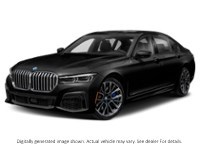 2020 Bmw 7 Series 750I Xdrive Sedan Black Sapphire Metallic  Shot 4