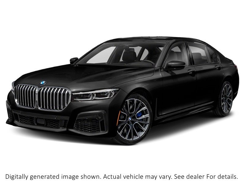 2020 Bmw 7 Series 750I Xdrive Sedan Black Sapphire Metallic  Shot 4