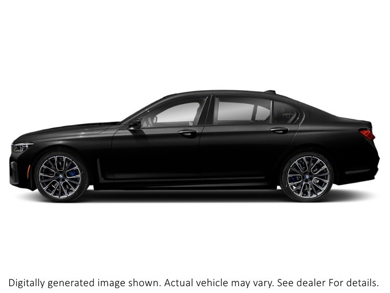 2020 Bmw 7 Series 750I Xdrive Sedan Black Sapphire Metallic  Shot 5