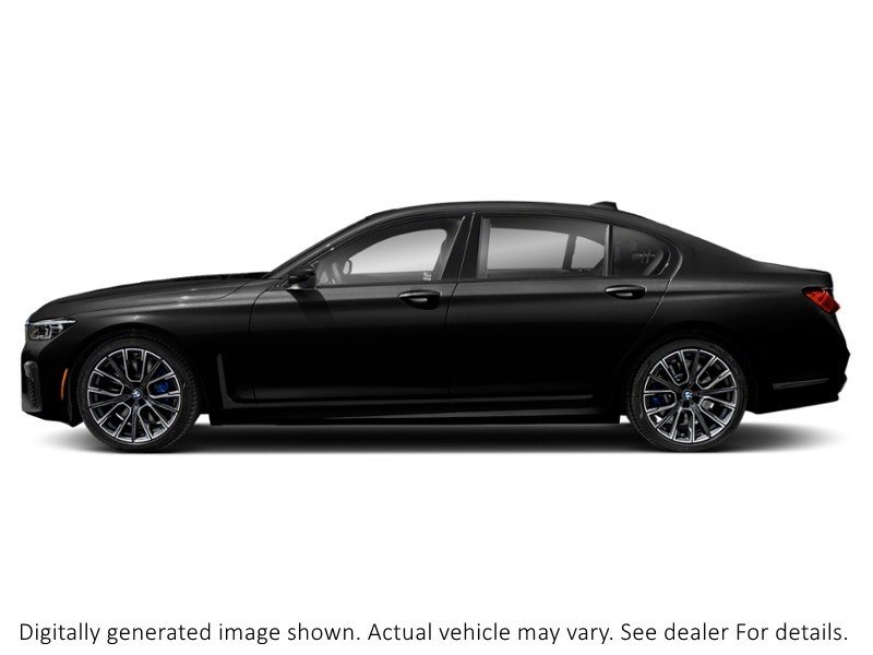 2020 Bmw 7 Series 750I Xdrive Sedan Black Sapphire Metallic  Shot 3