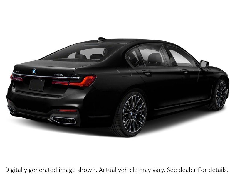 2020 Bmw 7 Series 750I Xdrive Sedan Black Sapphire Metallic  Shot 6