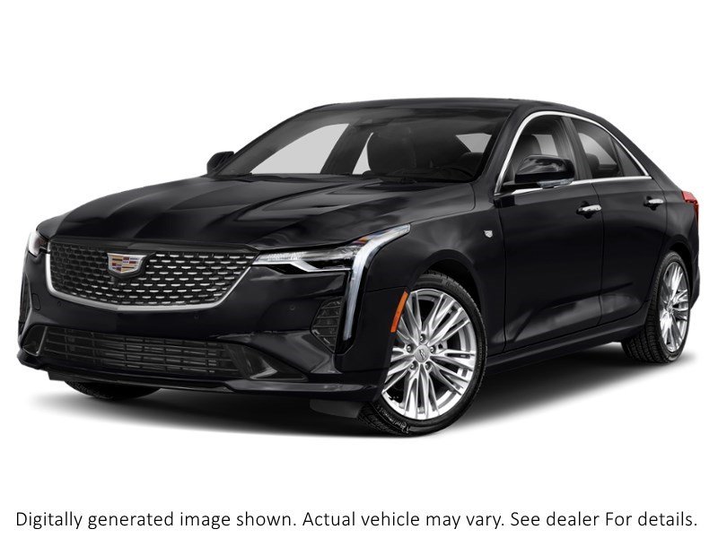 2022 Cadillac Ct4 4Dr Sdn Premium Luxury Stellar Black Metallic  Shot 1