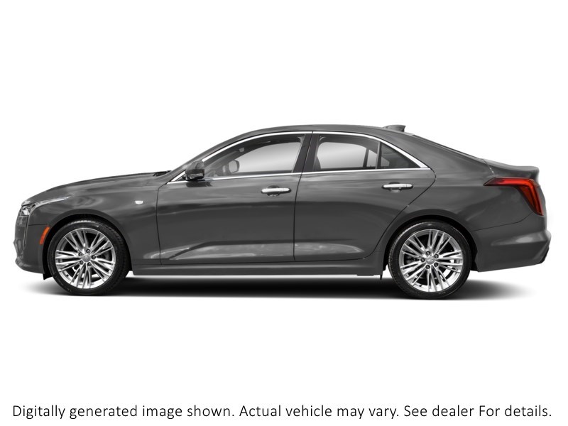 2022 Cadillac Ct4 4Dr Sdn Premium Luxury Satin Steel Metallic  Shot 3