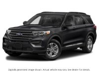 2020 Ford Explorer XLT 4WD Agate Black Metallic  Shot 1
