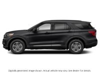2020 Ford Explorer XLT 4WD Agate Black Metallic  Shot 3
