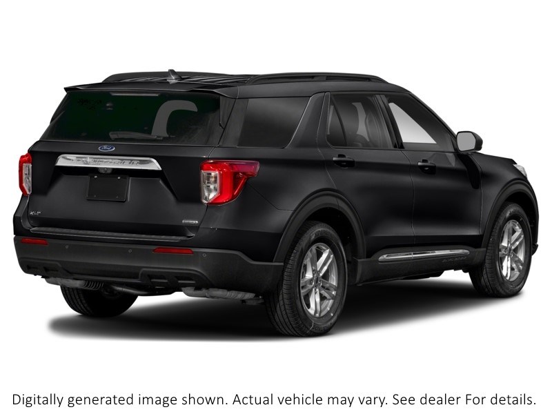 2020 Ford Explorer XLT 4WD Agate Black Metallic  Shot 6