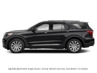 2021 Ford Explorer Limited 4WD Agate Black Metallic  Shot 3