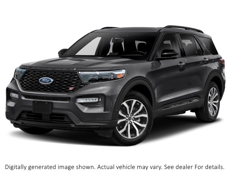 2020 Ford Explorer ST 4WD Agate Black Metallic  Shot 4
