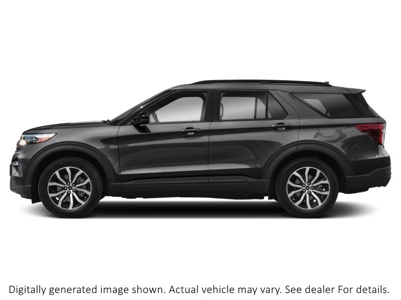 2020 Ford Explorer ST 4WD Agate Black Metallic  Shot 3