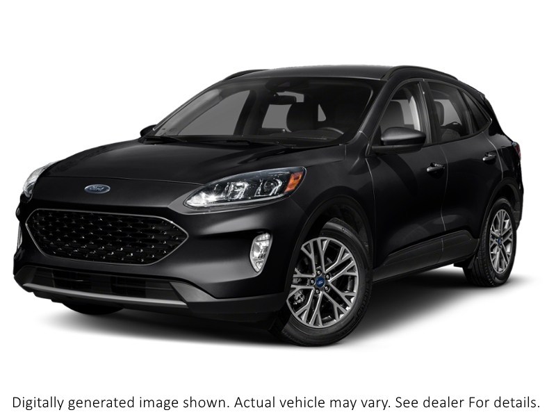 2022 Ford Escape Sel AWD Agate Black Metallic  Shot 4