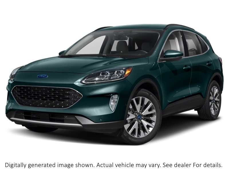 2020 Ford Escape Titanium Hybrid | AWD | Nav | Leather | B&O Dark Persian Green Metallic  Shot 1
