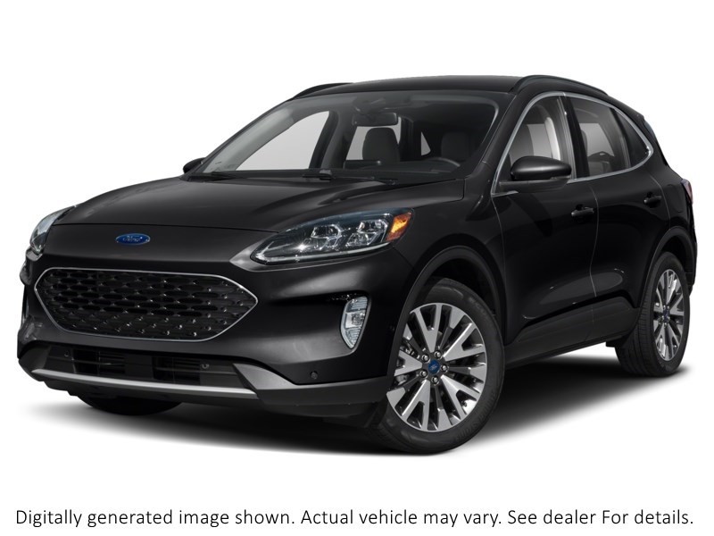 2021 Ford Escape Titanium Hybrid AWD Agate Black Metallic  Shot 28