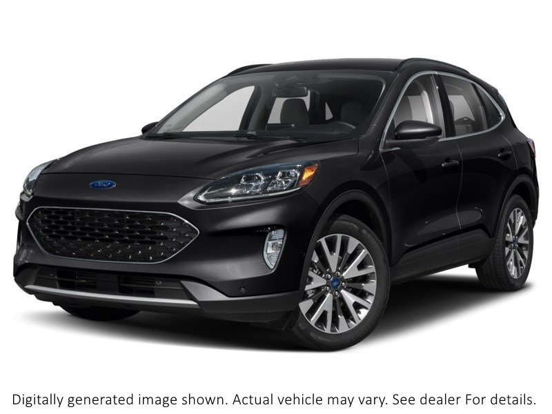 2021 Ford Escape Titanium Hybrid AWD Agate Black Metallic  Shot 28
