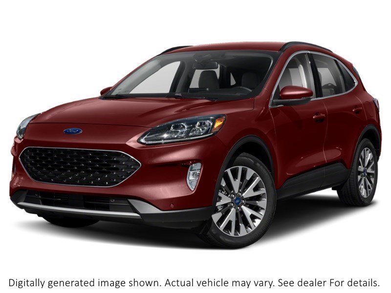 2021 Ford Escape Titanium Hybrid AWD Bronze Fire Metallic  Shot 34