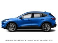 2020 Ford Escape Titanium Hybrid | AWD | Prem Pkg | Roof | Nav |B&O Velocity Blue Metallic  Shot 3