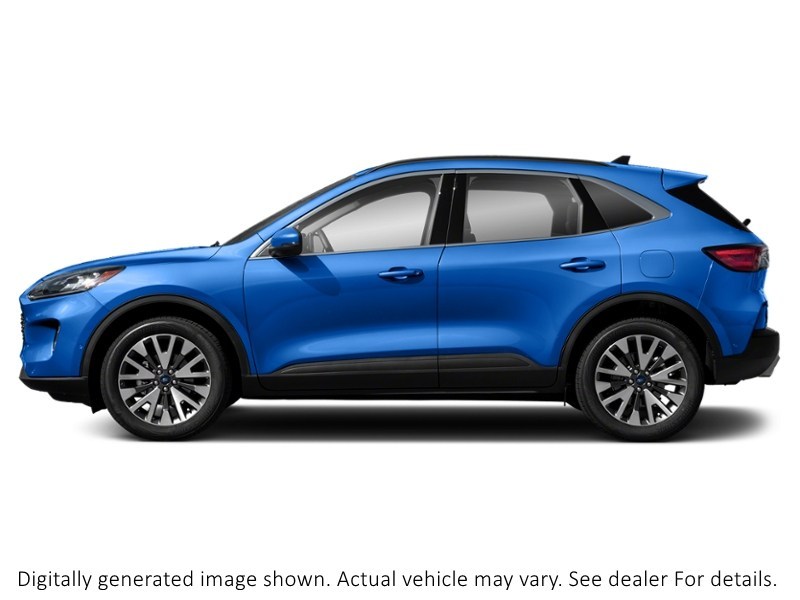 2020 Ford Escape Titanium Hybrid | AWD | Prem Pkg | Roof | Nav |B&O Velocity Blue Metallic  Shot 5