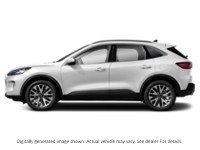 2021 Ford Escape Titanium Hybrid AWD Star White Metallic Tri-Coat  Shot 3
