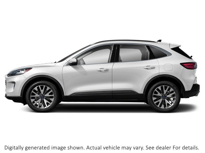 2021 Ford Escape Titanium Hybrid AWD Star White Metallic Tri-Coat  Shot 3