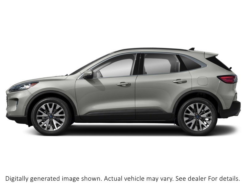 2021 Ford Escape Titanium Hybrid AWD Iconic Silver Metallic  Shot 45