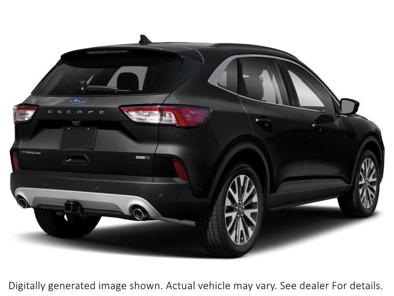 2021 Ford Escape Titanium Hybrid AWD Agate Black Metallic  Shot 26