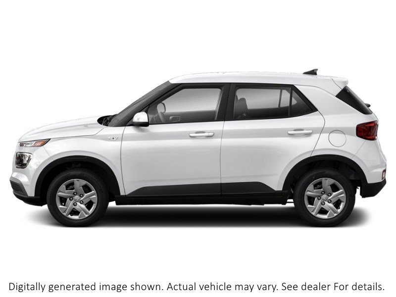 2022 Hyundai Venue Trend Ivt Polar White  Shot 3