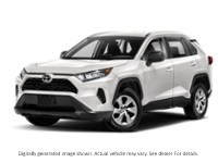 2022 Toyota Rav4 LE AWD White  Shot 1