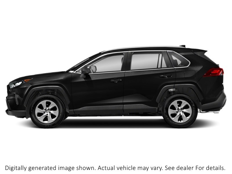 2022 Toyota Rav4 LE AWD Midnight Black Metallic  Shot 18