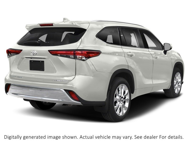 2021 Toyota Highlander Limited AWD Blizzard Pearl  Shot 6