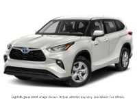 2021 Toyota Highlander Hybrid Hybrid XLE AWD Blizzard Pearl  Shot 1
