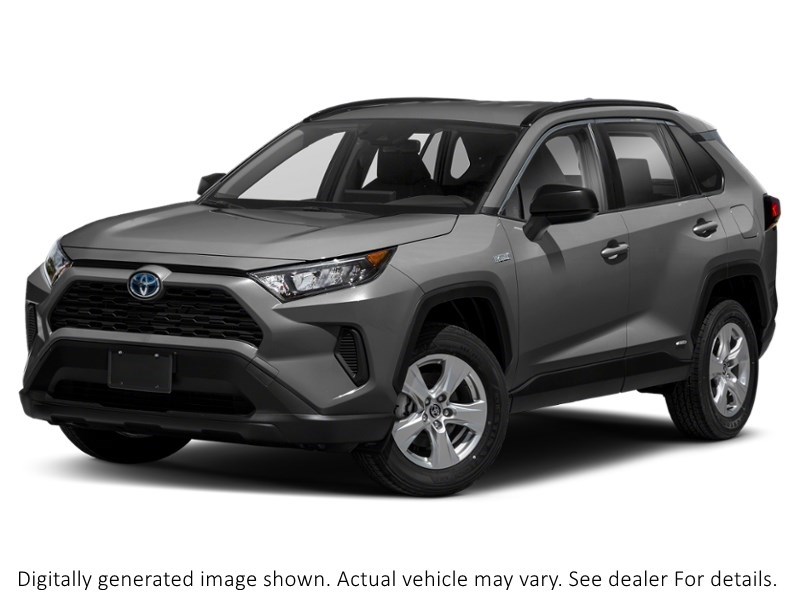 2019 Toyota Rav4 Hybrid AWD Hybrid LE Magnetic Grey Metallic  Shot 4
