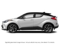 2022 Toyota C-Hr Limited FWD Wind Chill Pearl w/Black Roof  Shot 3