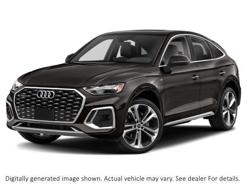 2021 Audi Q5 Sportback Progressiv 45 Tfsi Quattro Mythos Black Metallic  Shot 4