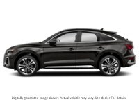 2021 Audi Q5 Sportback Progressiv 45 Tfsi Quattro Mythos Black Metallic  Shot 3