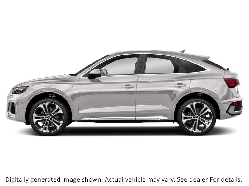 2021 Audi Q5 Sportback Progressiv 45 Tfsi Quattro Forest Silver Metallic  Shot 34