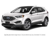 2022 Ford Edge Titanium AWD Star White Metallic Tri-Coat  Shot 7