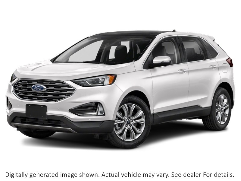 2022 Ford Edge Titanium | AWD | Nav | Roof | Tow | Htd Str Whl Star White Metallic Tri-Coat  Shot 1